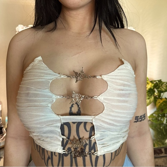 Tops - Butterfly crop